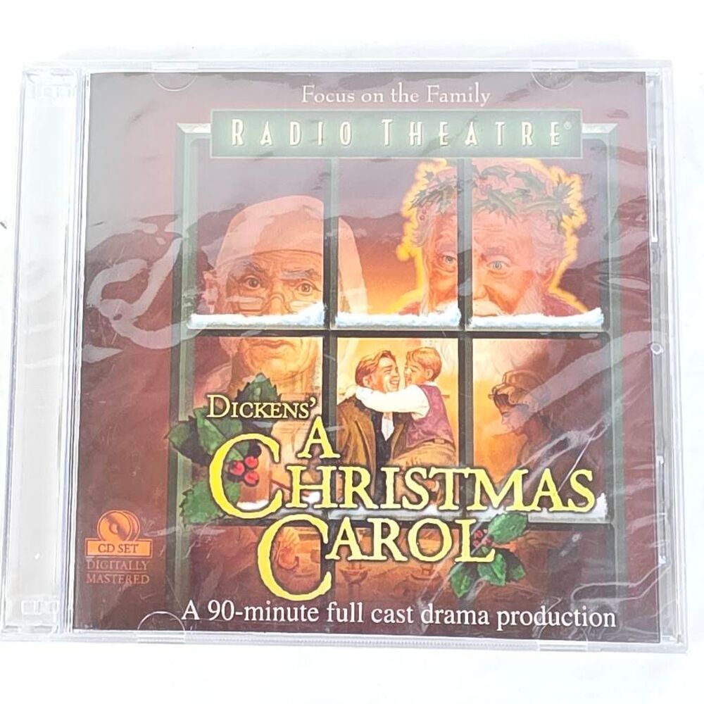 Focus on Family A Christmas Carol 2 CD Radio Theatre NEW